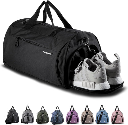 ® Gym Bag for Men & Women with Shoe & Wet Compartment - Duffle Bag for Travel, Sports, Fitness & Workout