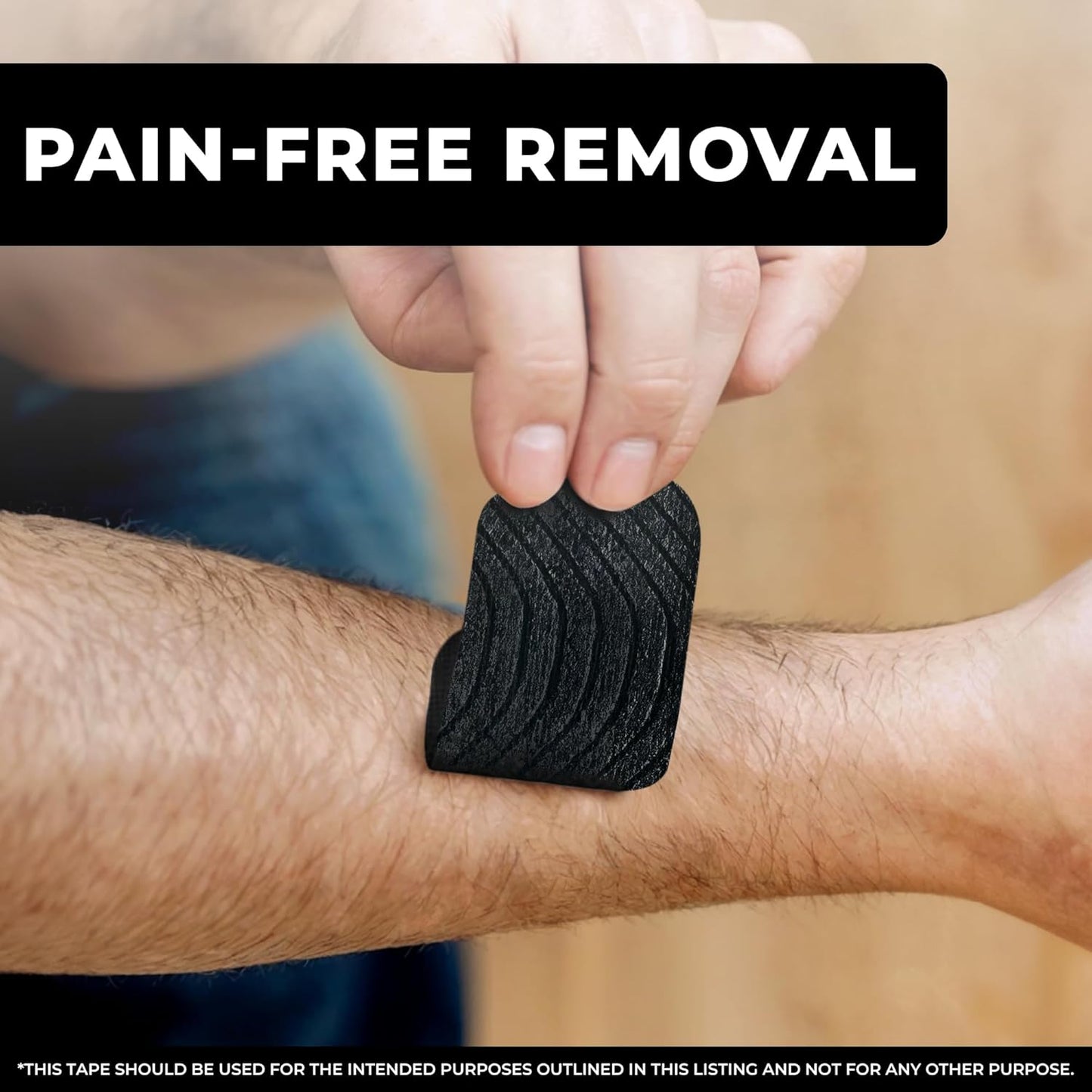 Premium Tape (30 Pack) - Pain Free Removal, Hypoallergenic, Latex Free & Gentle on Skin - Skin Friendly Adhesive Cotton Tape