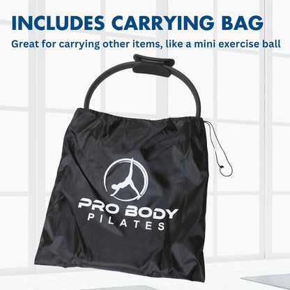 Fitness Circle – 14 Inch Pilates Ring for Focusing on Toning Inner Thighs, Arms, and Core